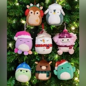 Squishmallows Holiday 8-Pack Plush Set